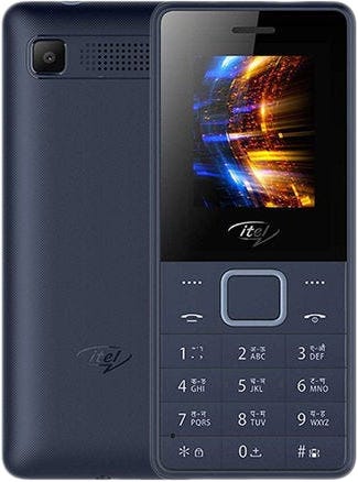 Itel 2160 Dual SIM Mobile Phone, 1.77 Inch, 4MB, 2G - Blue