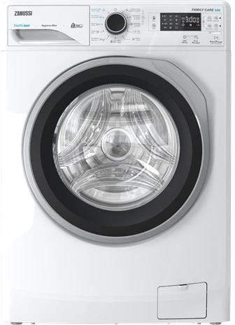 Zanussi ZWF7240WS5 Perla Max Front Load Automatic Washing Machine, 7 kg - White