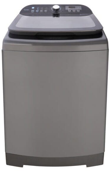 White Point WPTL1666DGSMA Top Load Automatic Washer And Dryer, 16 kg - Silver