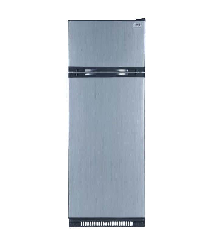 Passap FG330 Freezer on Top Refrigerator, 303 Liters, 11 Feet, 2 Doors - Silver