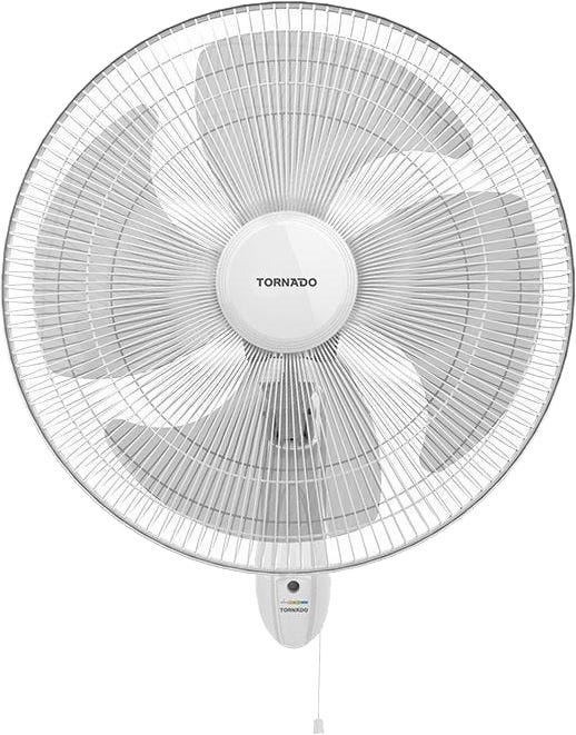 Tornado TWF-16W Wall Fan, 16 inch 3 speeds - White