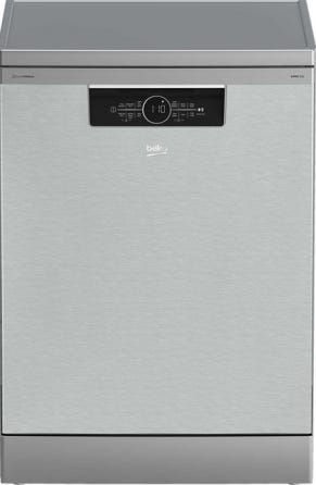 Beko BDFN36531XC Freestanding Dishwasher, 6 Programs, 15 Persons, LED Display, 60 cm, LED Display - Silver