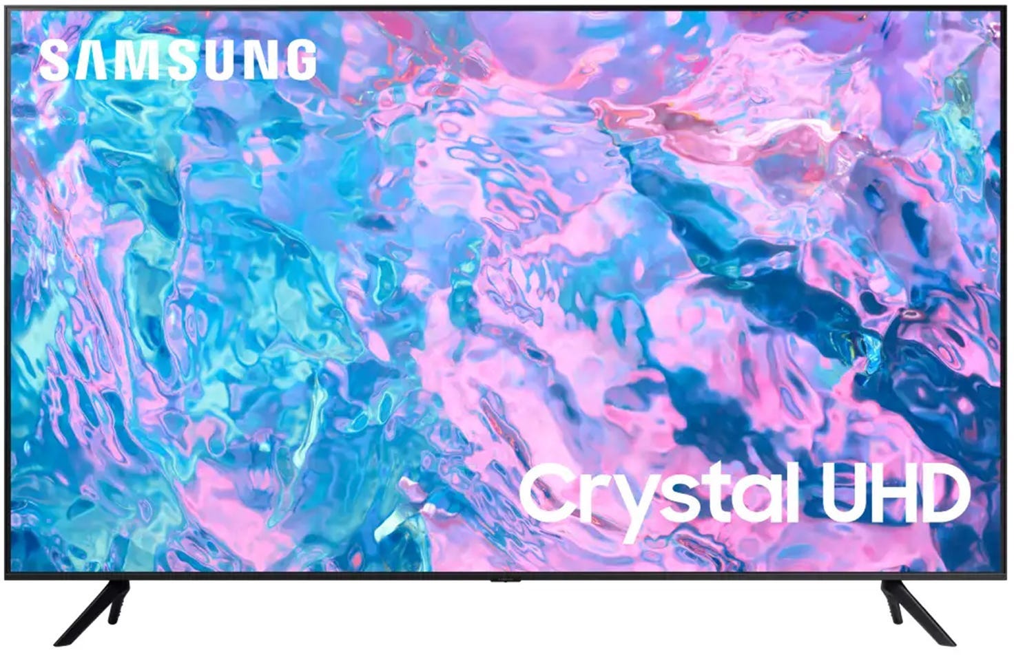 Samsung UA55CU7000UXEG Smart TV, 55 Inch, UHD, LED, With Built-in Receiver - Black