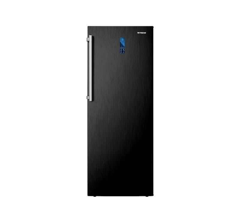 Fresh FNU-MT301B 4K Deep Freezer, No Frost, 7 Drawers, 255 Liters, Digital Touch - Black