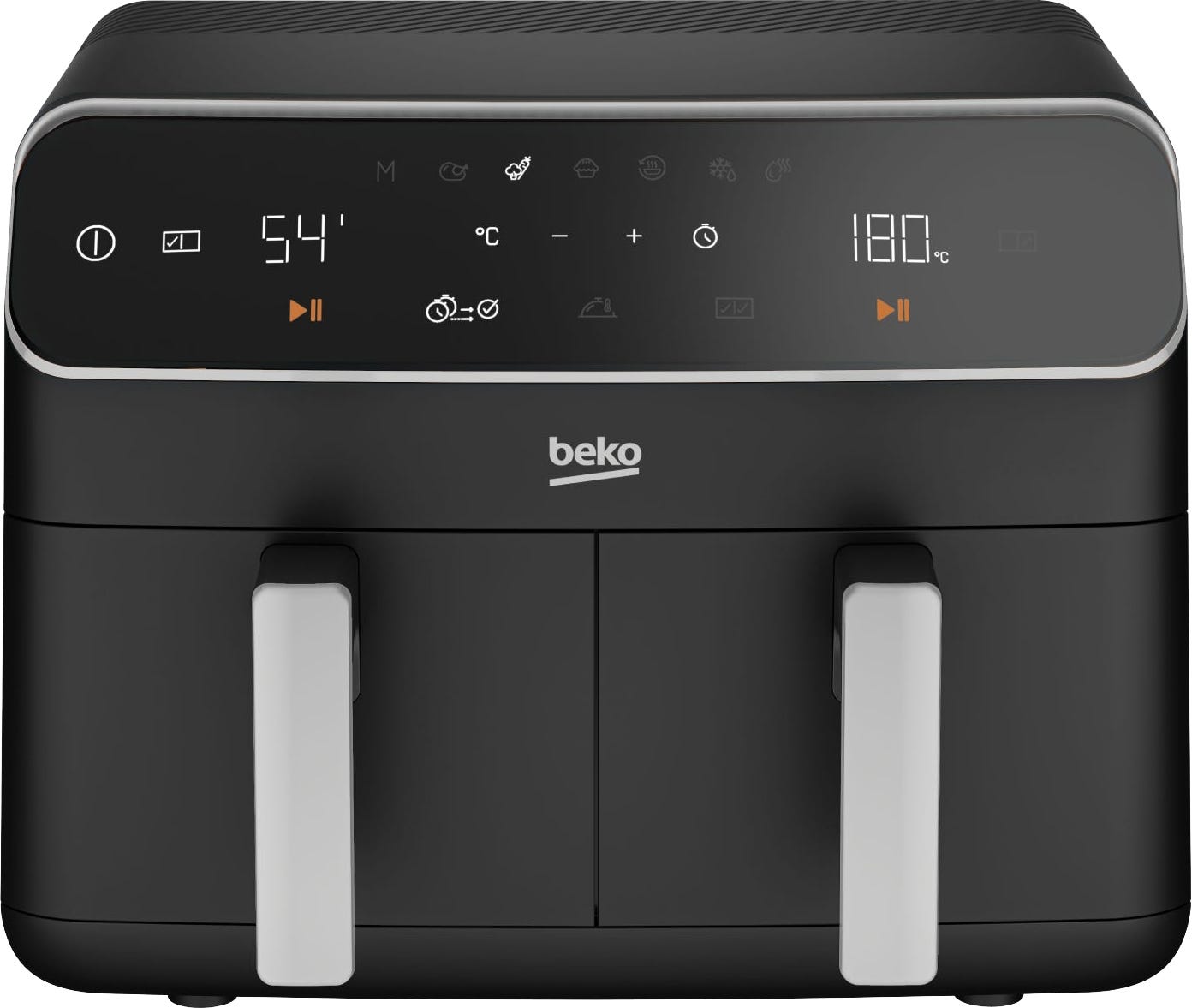Beko FRL 5388 B AirFryer Without Oil, 2400 Watt, 8.5 Liters - Black