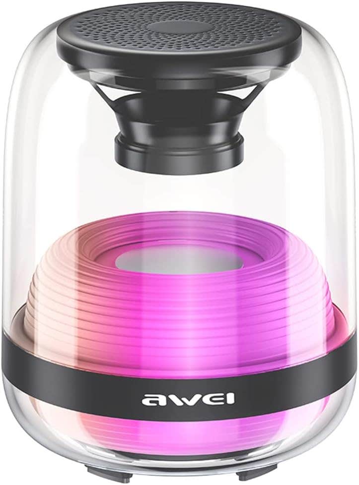 Awei Y386 Bluetooth Mini Speaker, 7.7W, Lithium polymer battery - Black