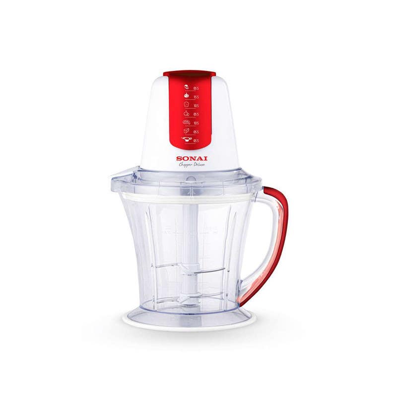 Sonai MAR-2074 Deluxe Chopper, 700W, 750 ml - White Red