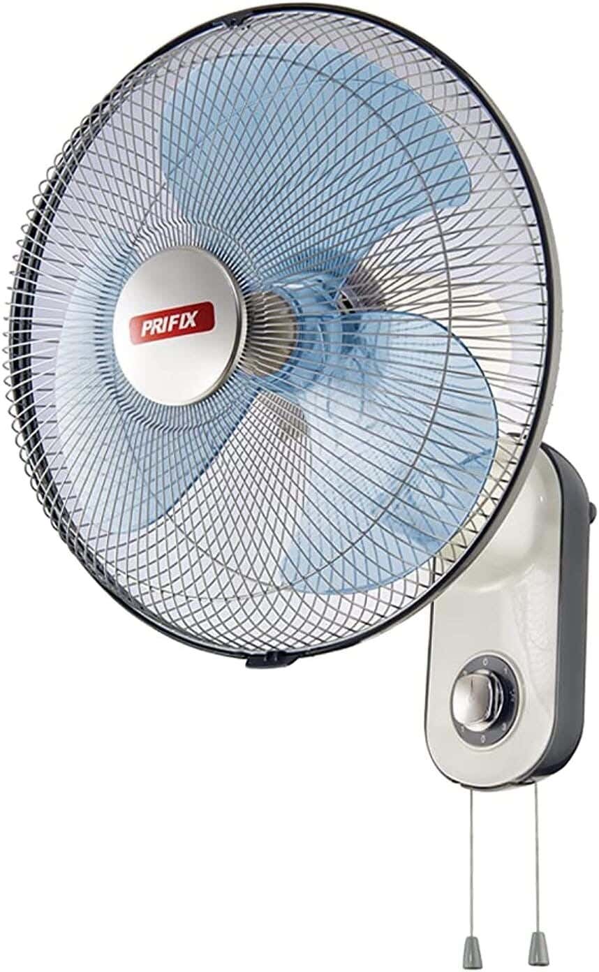 جهاز منزلي Prifix Wfh-170 Wall Fan, 17 Inch - Grey