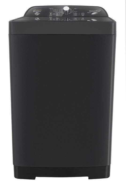 Premium PRM130TPL-C2MBK Automatic Washing Machine, 13 kg, 800 RPM, 12 Programs - Black