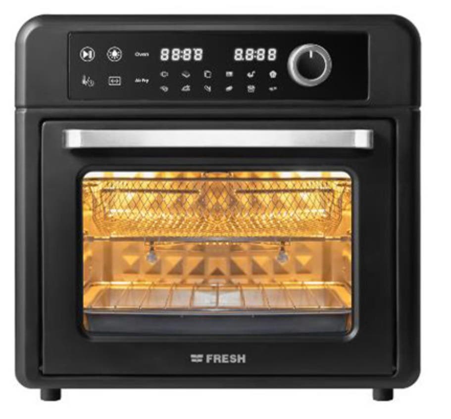 Fresh FAO-1500 Oven Air Fryer, 20 Liter, 1500 Watt - Black