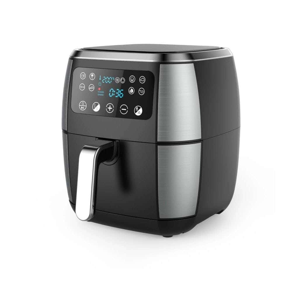 Mediatech Mt-Af1000 Digital Air Fryer, 7.2 Liters, 1800W - Black