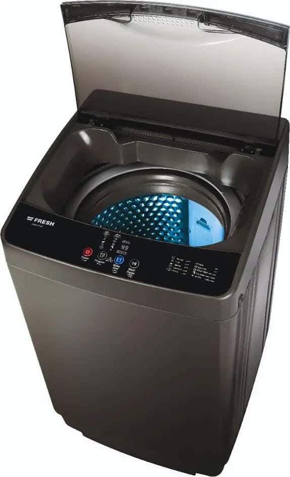 Fresh Top Loading Washing Machine, 8 Kg, Metal Body, Ftm-08F12S - Silver