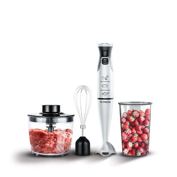 Fresh Hp-1000C Hand Blender, 1000 Watt, 2 Speeds - Silver