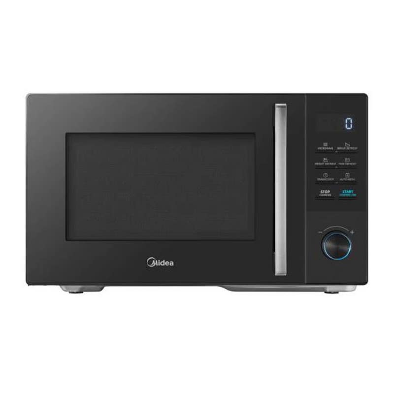 Midea AM9P022VB Solo Microwave, 25 Liters, Digital, 900 Watts, Quattro Inverter - Black