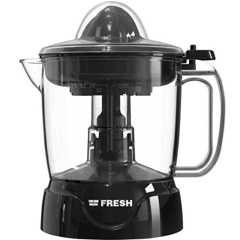 Fresh FJU-35W-B Orange Juicer, 1 Liter Capacity, 35 Watts - Black