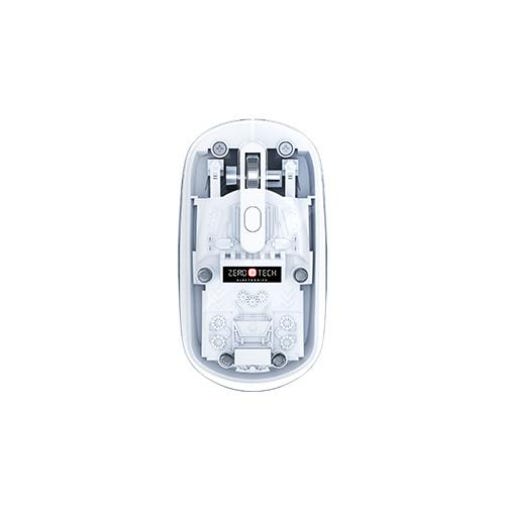 ZeroTech ZPCM-WLW Wireless Bluetooth Mouse, 300mAh - Transparent