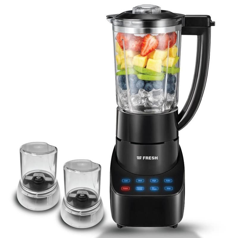 Fresh 500019463 Touch Blender, 1.5L Capacity, 700W, 2 Grinders - Black