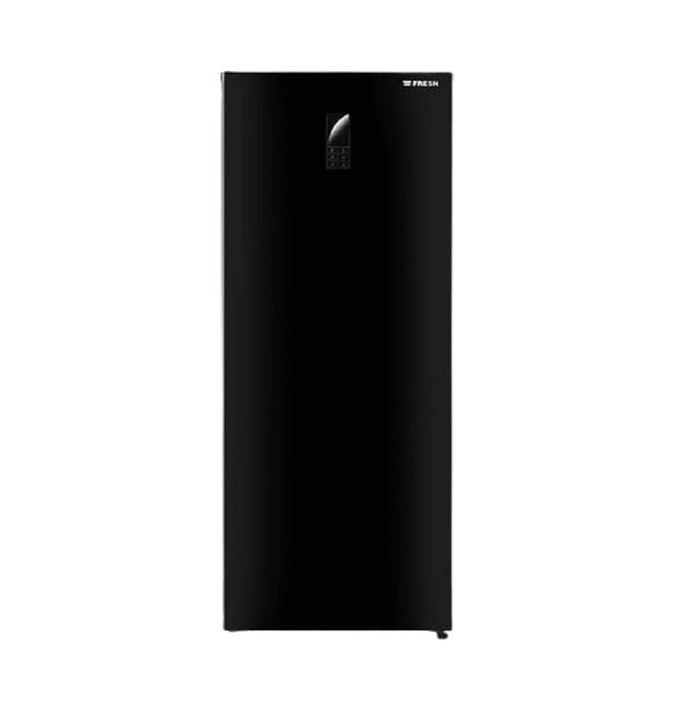 Fresh FNU-MRT270BM-ND No-Frost Deep Freezer, 6 Drawers, No Handle, 200 Liters, Digital Display - Black
