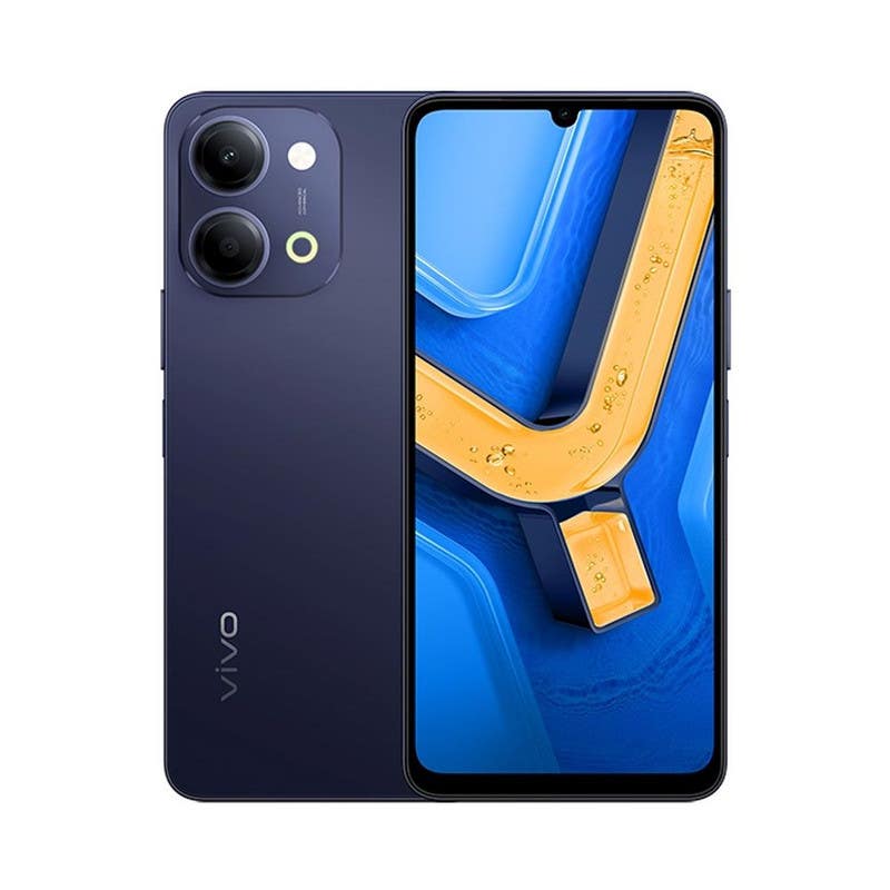 Vivo Y11D Smart Mobile Phone, Dual SIM, 128GB, 4GB RAM, 4G Network - Blue