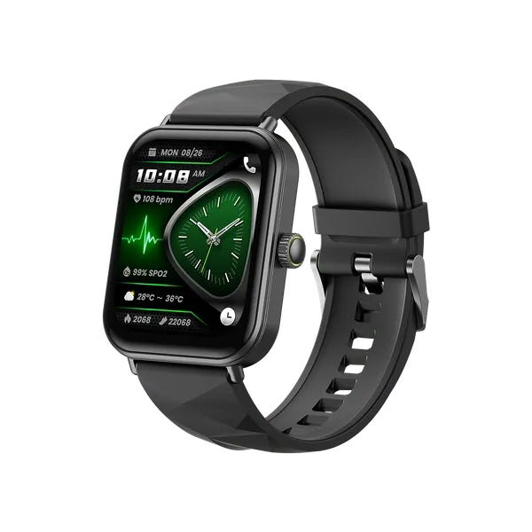 Oraimo OSW-814L Smartwatch, Watch Nova 2 Lite, AMOLED, 1.93 inch, Water Resistant - Black