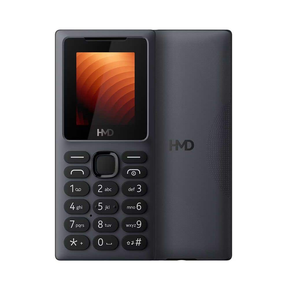 HMD 100TA-1753 Mobile, Dual SIM, 1.7 Inch - Gray