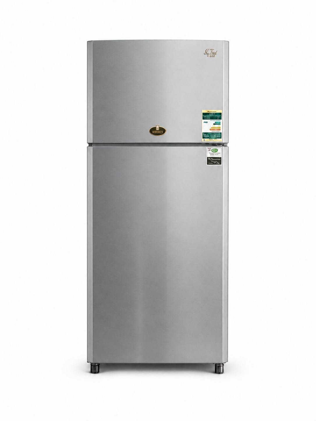 Kriazi, KH370LN/1, Solitaire Elegant Premier No-Frost Refrigerator, 370 Liters, Side Handle - Silver