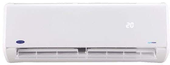 Carrier Optimax 53QHCT18N-708F Split Air Conditioner, Cool/Heat, 2.25 HP - White