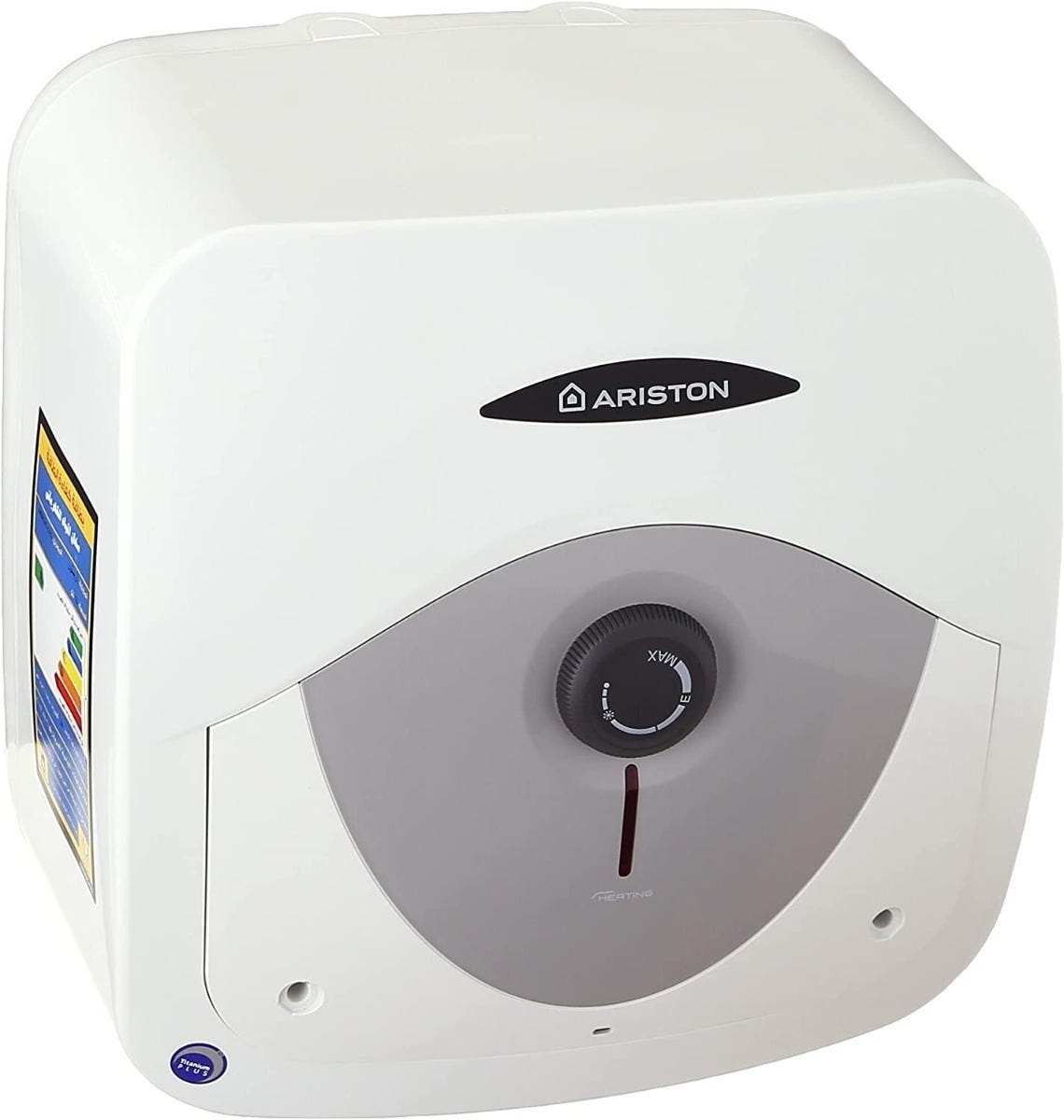 Ariston Andris RS-15 Electric Tank Water Heater, 15 Liter - White