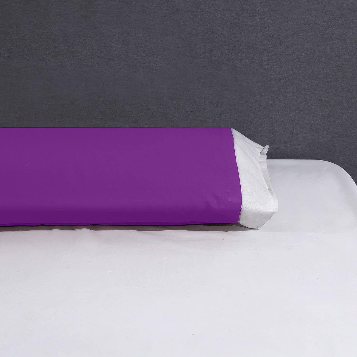 Nice Home Long Pillow Cover, 180 cm - Purple