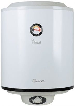Unionaire EWH50-C100-V Elactric Water Heater, 1500 watt, 50 Liters - White
