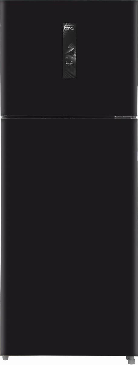 Unionaire RD-350BBA-DSH Gusto Defrost Refrigerator, 2 Doors, 350 Liters, Digital Touch - Black