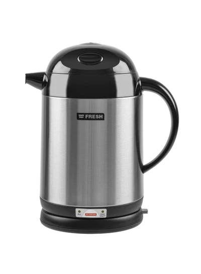 Fresh 500004550S Electric Kettle & Thermos, 1.3 Liter, 1200 Watt , Stainless - Silver