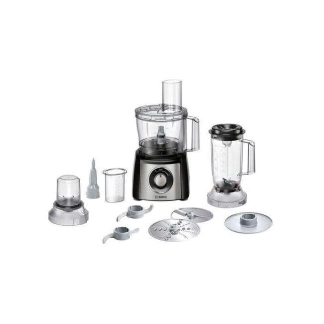 Bosch MCM3PM386 Full Size Food Processor, 900 watt - Black Silver