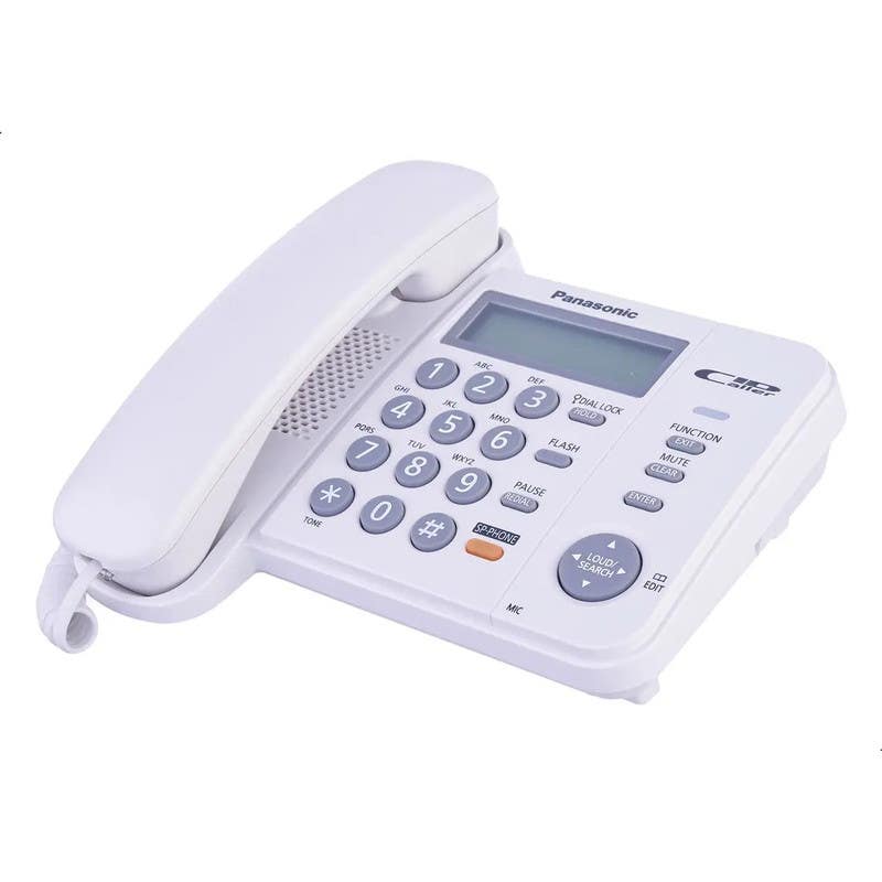 Panasonic KX-TS580FX-W Wired Telephone - White