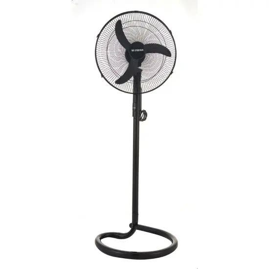 Fresh El-shabah Stand Fan without Remote Control,18 Inch, 3 speeds - Black