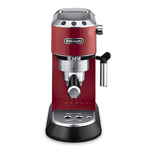 Delonghi EC.685.M Dedica Coffee Machine, 15 Bar - Red