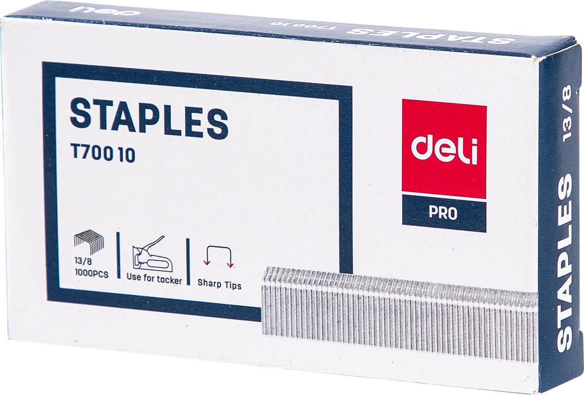 Deli T70010 Staples - Silver