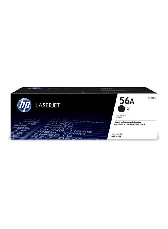 HP LaserJet Toner Cartridge, 56A, CE285A - Black