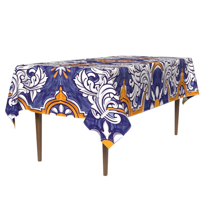 Polyester Tablecloth, 140×300 cm - Multicolor