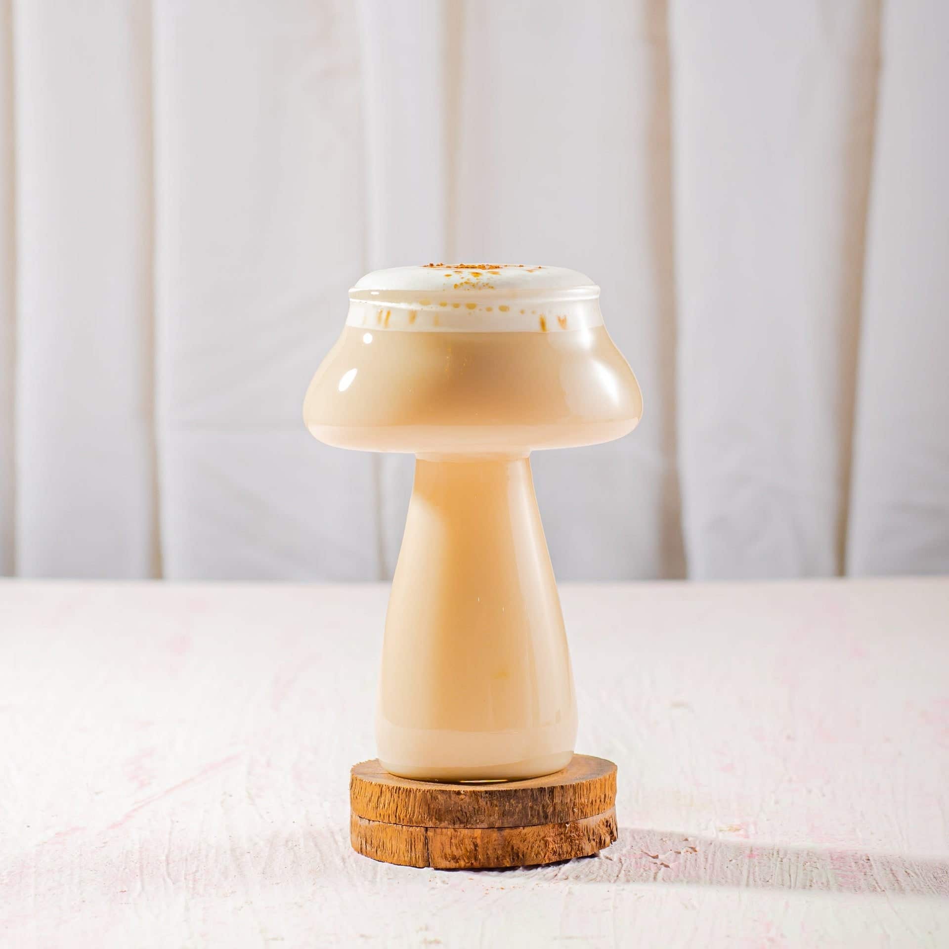 Homepro Mushroom Glass Cup,112 Ml - Clear