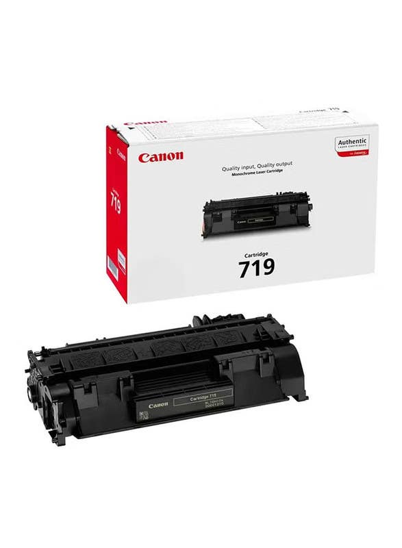 Canon Laser Toner Cartridge, 719, CRG-719 - Black