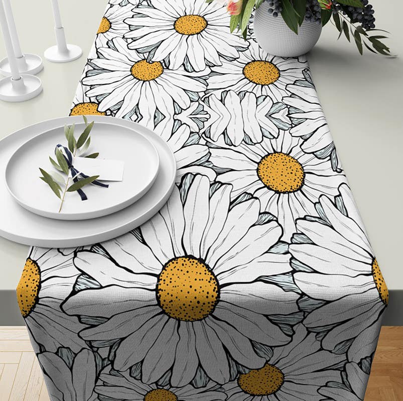 Velvet Runner Dinner Tablecloth, 45×150 cm - Multicolor