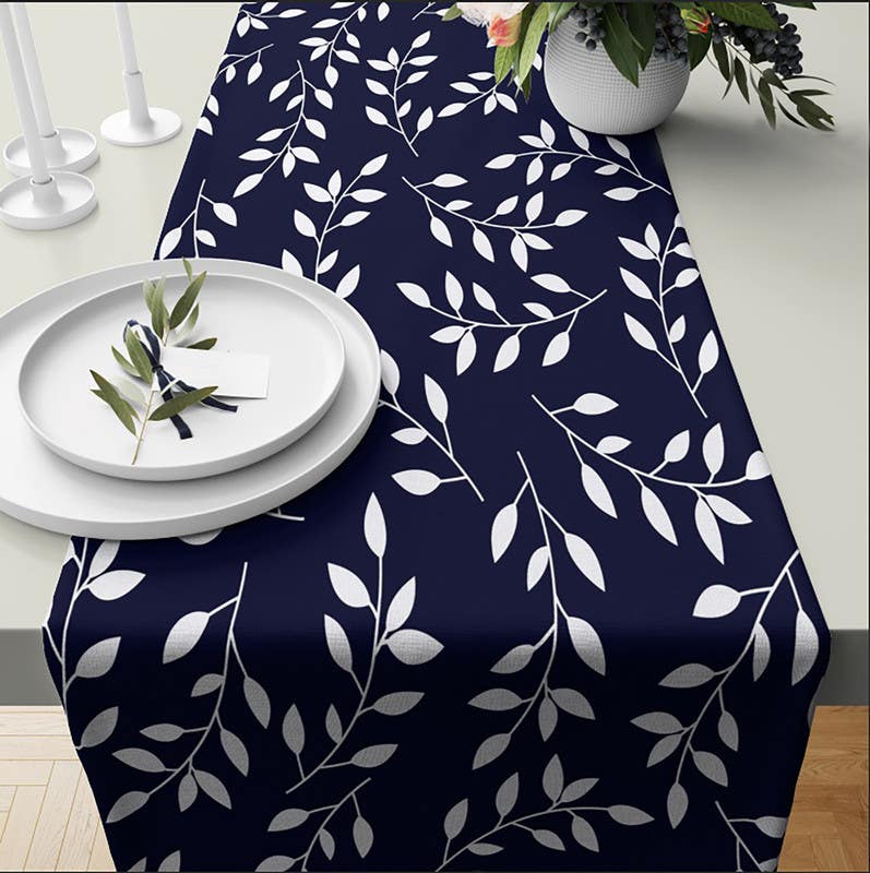 Velvet Runner Dinner Tablecloth, 45×150 cm - Multicolor