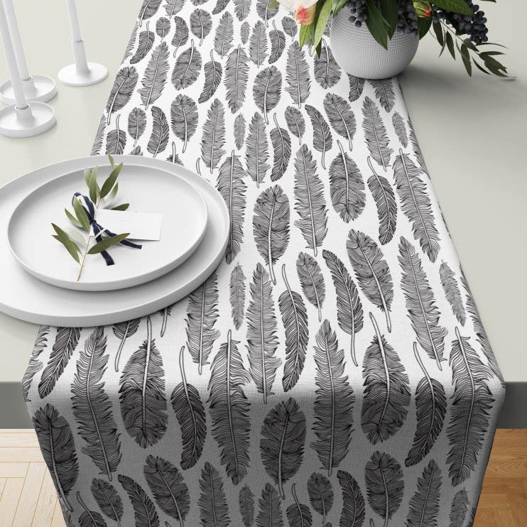 Velvet Runner Dinner Tablecloth, 45×150 cm - Multicolor