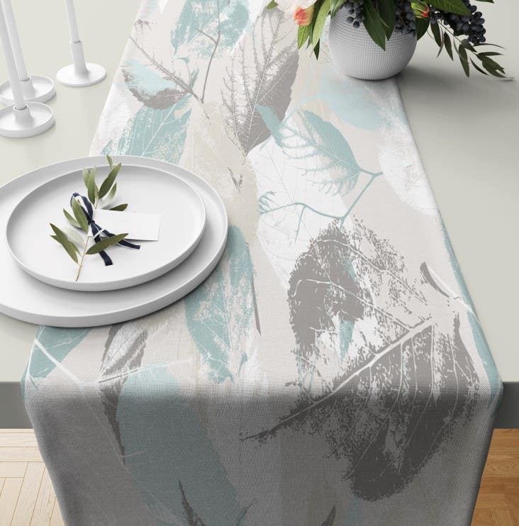 Velvet Runner Dinner Tablecloth, 45×150 cm - Multicolor