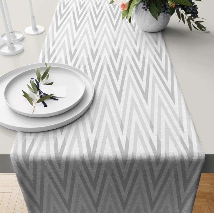 Velvet Runner Dinner Tablecloth, 45×150 cm - Multicolor