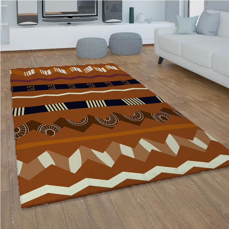 Velvet Rug, 160×230 cm - Multicolor