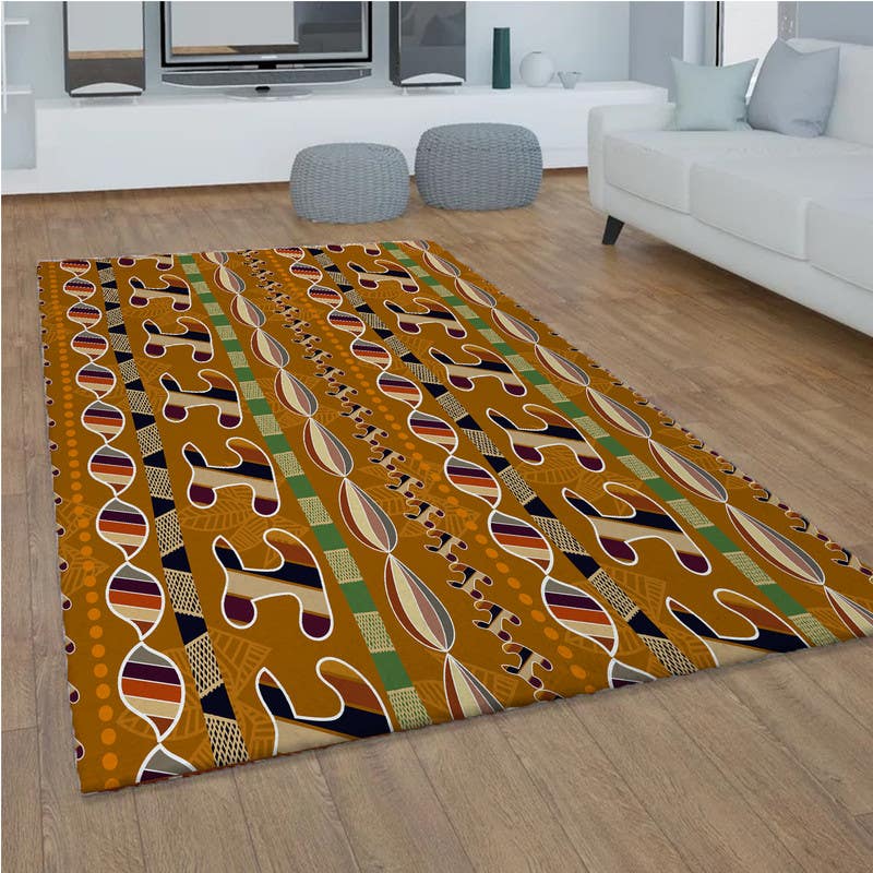 Velvet Rug, 160×230 cm - Multicolor