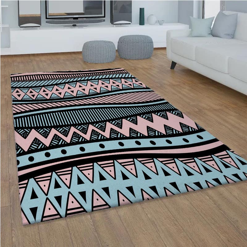 Velvet Rug, 160×230 cm - Multicolor