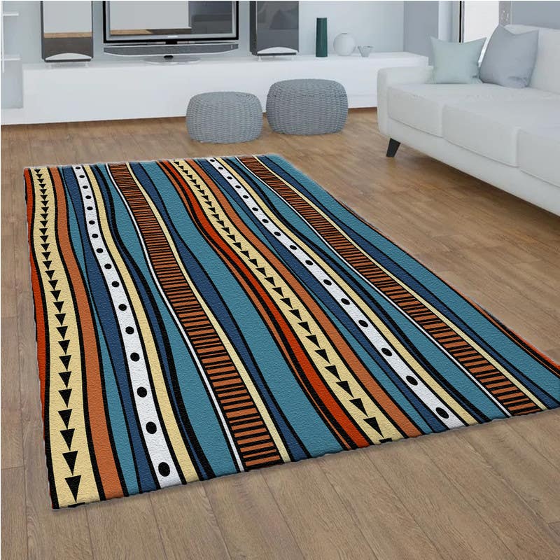 Velvet Rug, 160×230 cm - Multicolor